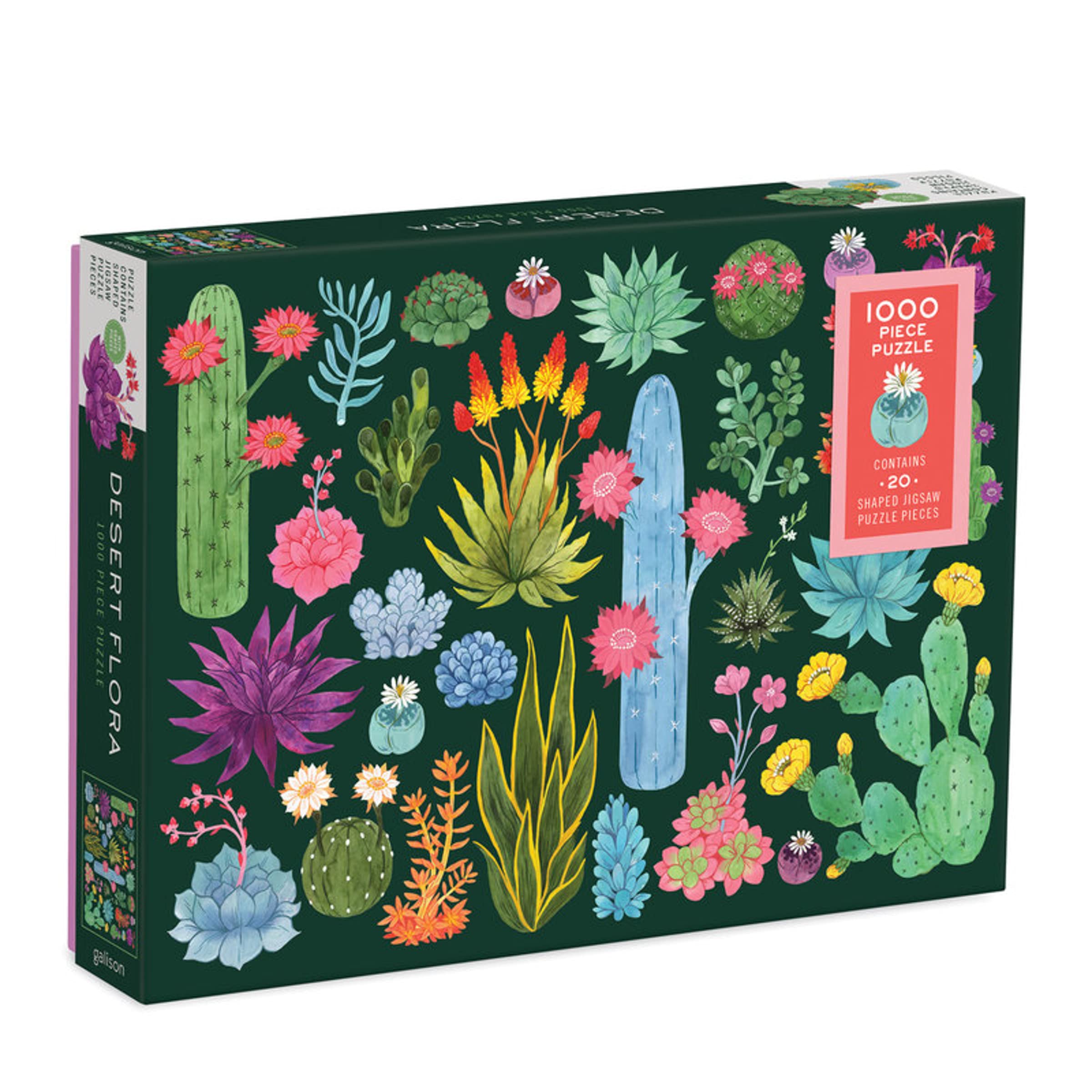 Desert Flora 1000 Piece Puzzle 