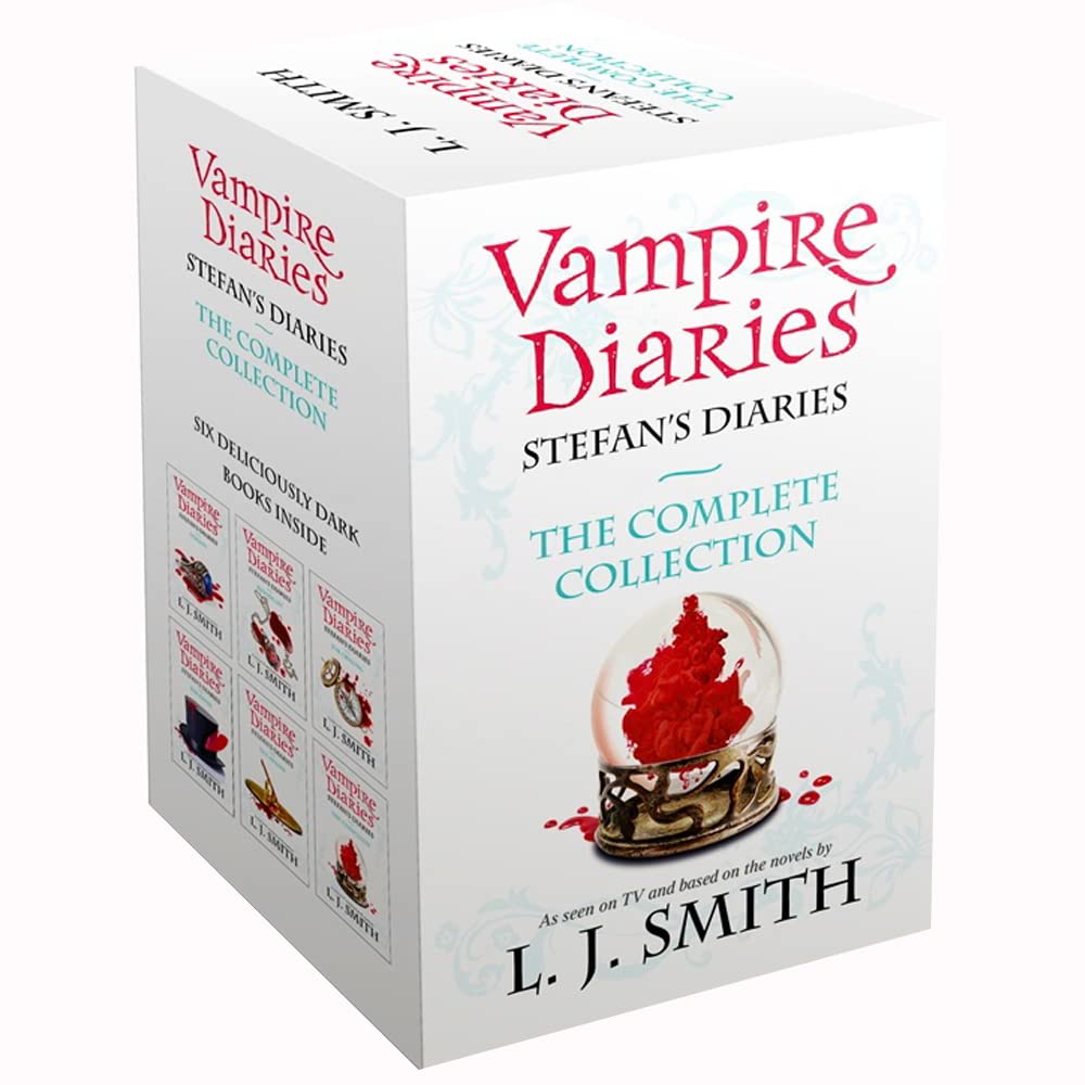 Vampire Diaries Stefan's Diaries 6 Books Collection Box Set by L.J. Smith – Vampire Fantasy Collection