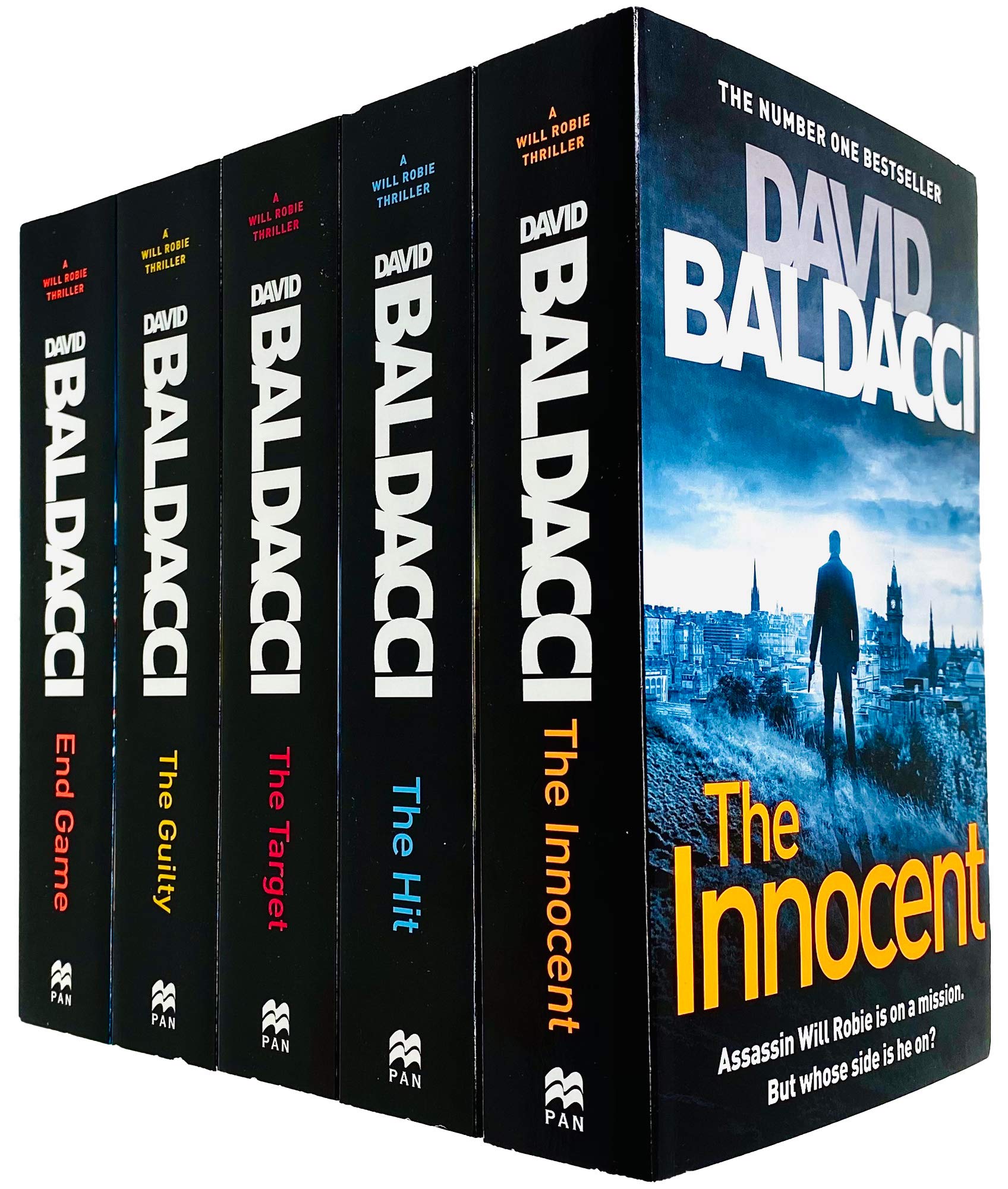 Will Robie Series Complete 5 Books Collection Set by David Baldacci