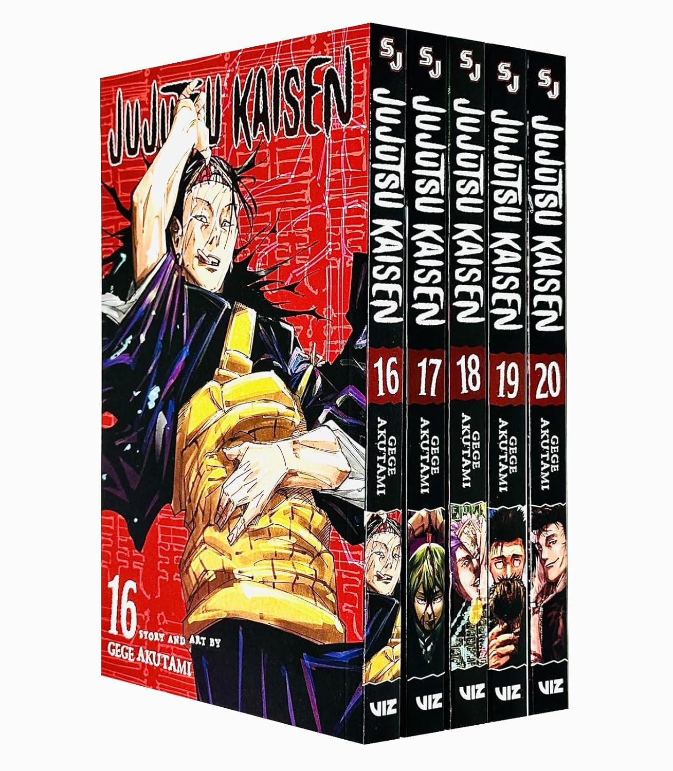 Jujutsu Kaisen Set Vol. 16–20 (5 books)