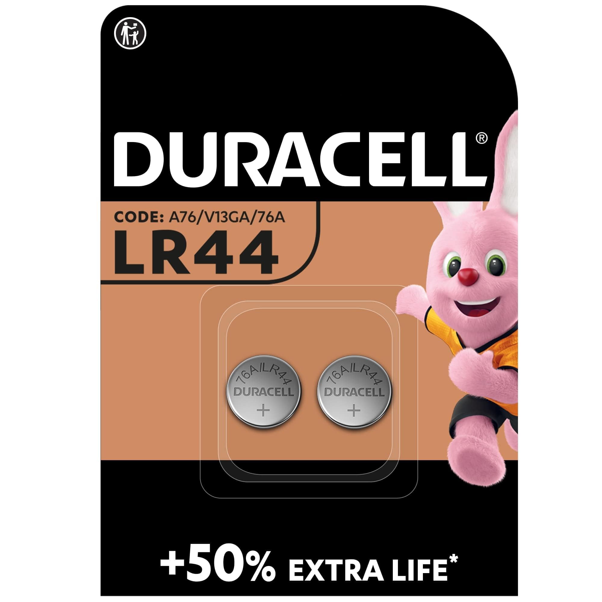 DURACELL - LR44 - 2 PACK