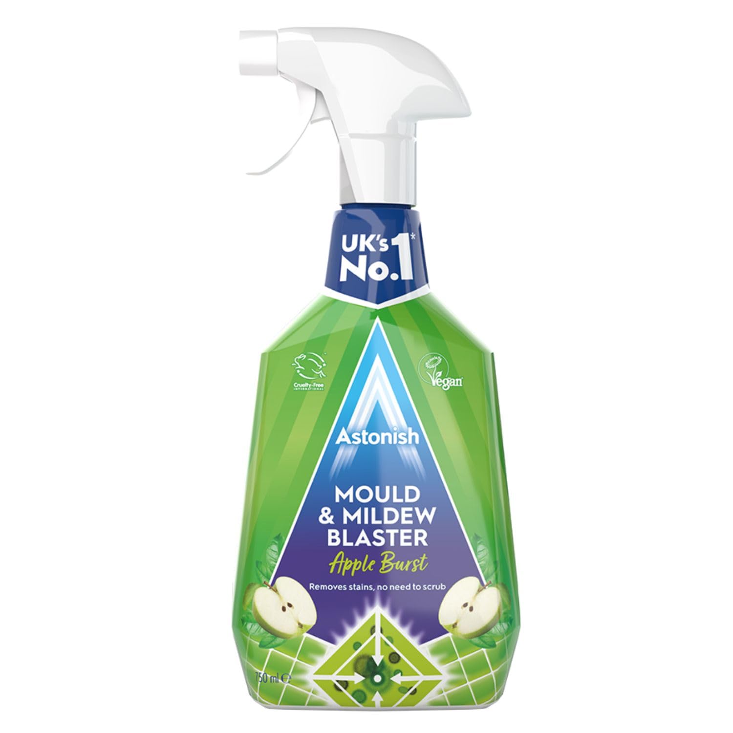Astonish Mould & Mildew Blaster Apple Burst 750ml