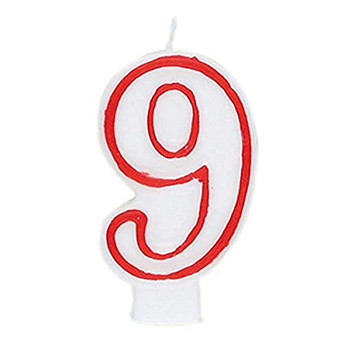 UNIQUE CANDLE DELUXE NUMBER 9