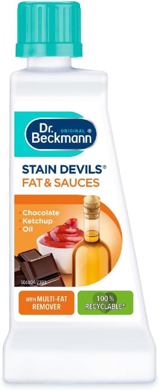 Dr. Beckmann Stain Devil Greasy & Sauces Stain Remover 50ml - Pack of 3