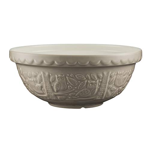 MASON CASH MIXING BOWL OWL STONE 26CM