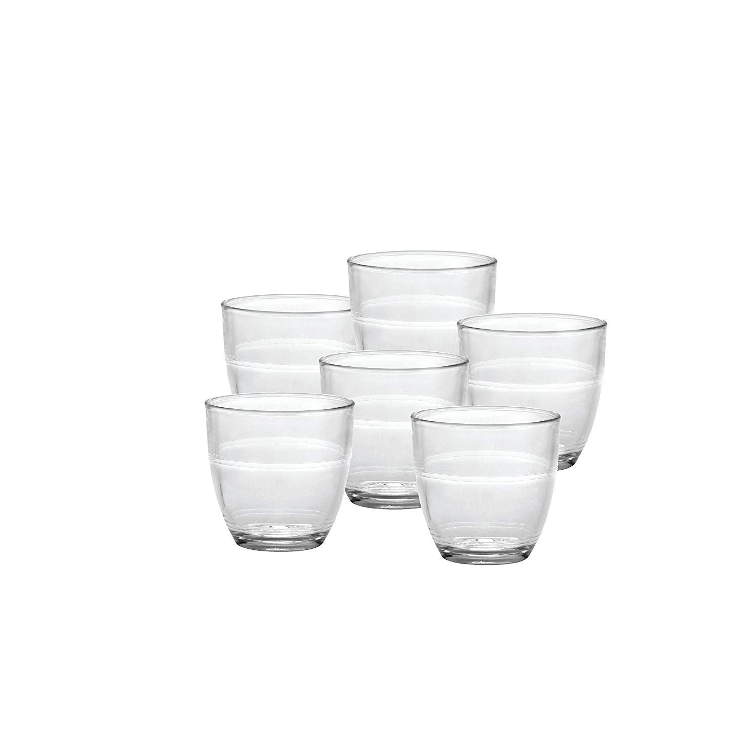 Duralex Gigogne Uncolored Tumbler 9 cl (3 oz) (set of 6)