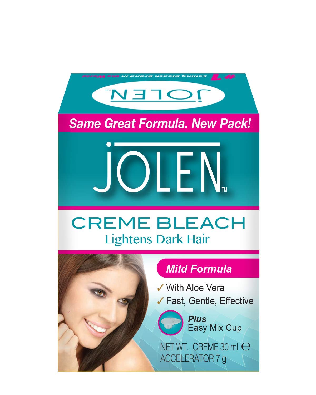 Jolen Cream Bleach 30ml Mild