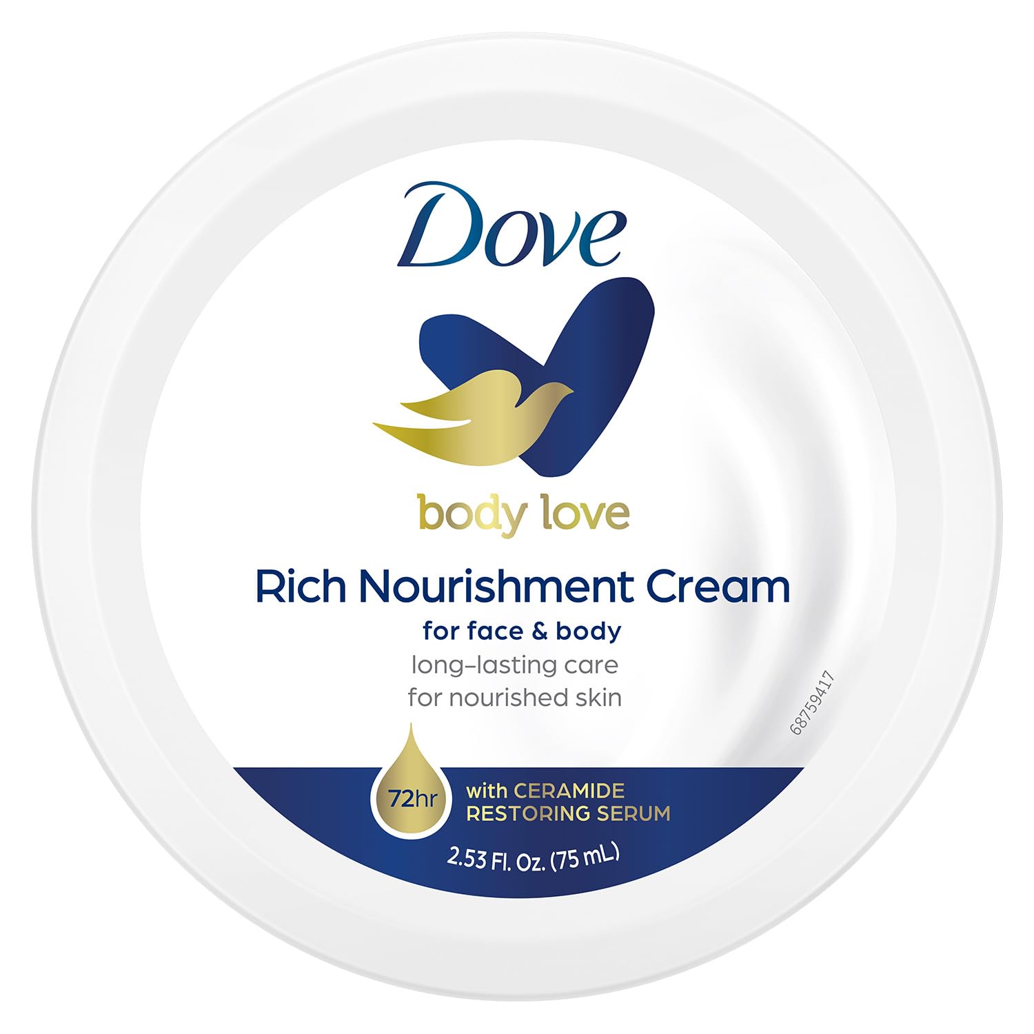 DOVE 75ML CREAM RICH NOURISHMENT 