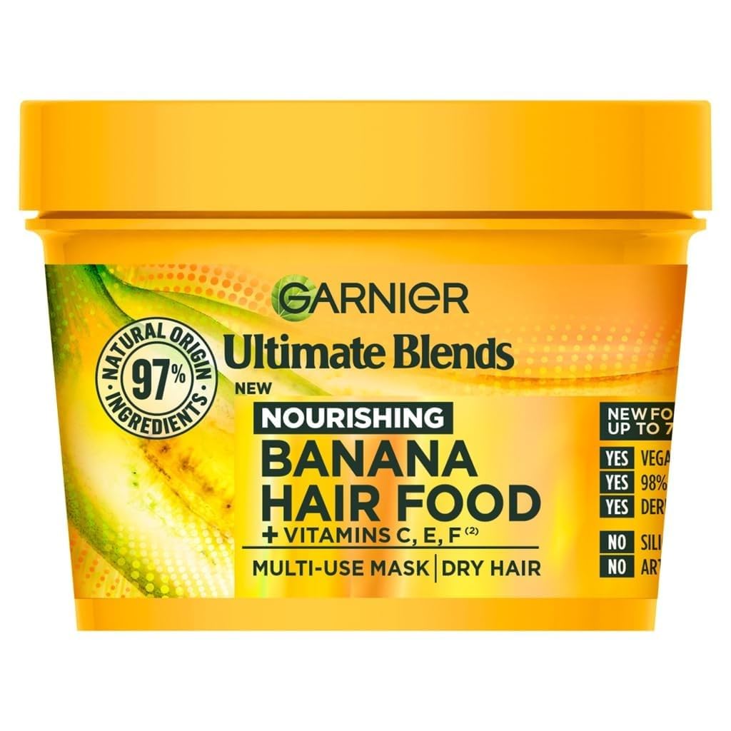 Garnier Ultimate Blends Mask 400ml 3in1 Hair Food Banana & Shea