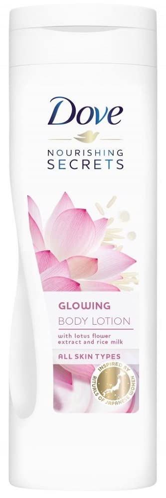DOVE NOURISHING SECRETS 400ML BODY LOTION GLOWING CARE 