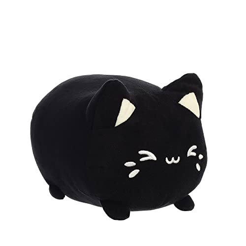 Tasty Peach Black Sesame Meowchi 7in