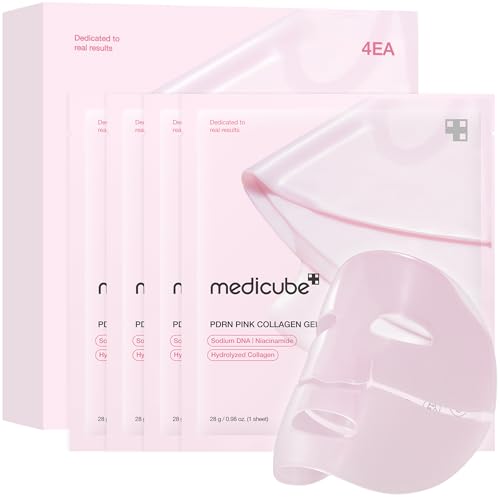 PDRN Pink Collagen Gel Mask - 4pk