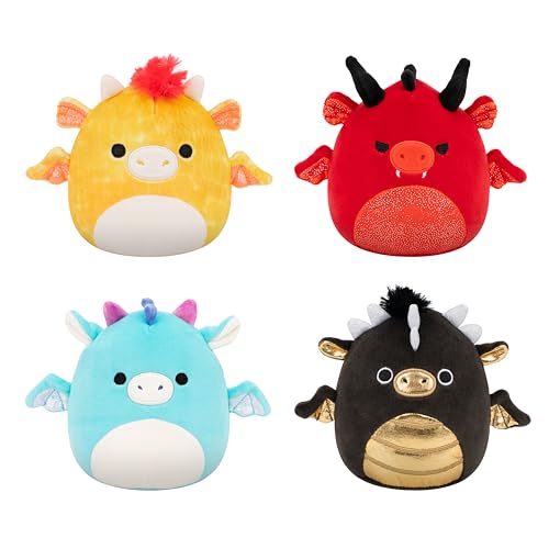 Squishmallows Original Dragon 4-Pack