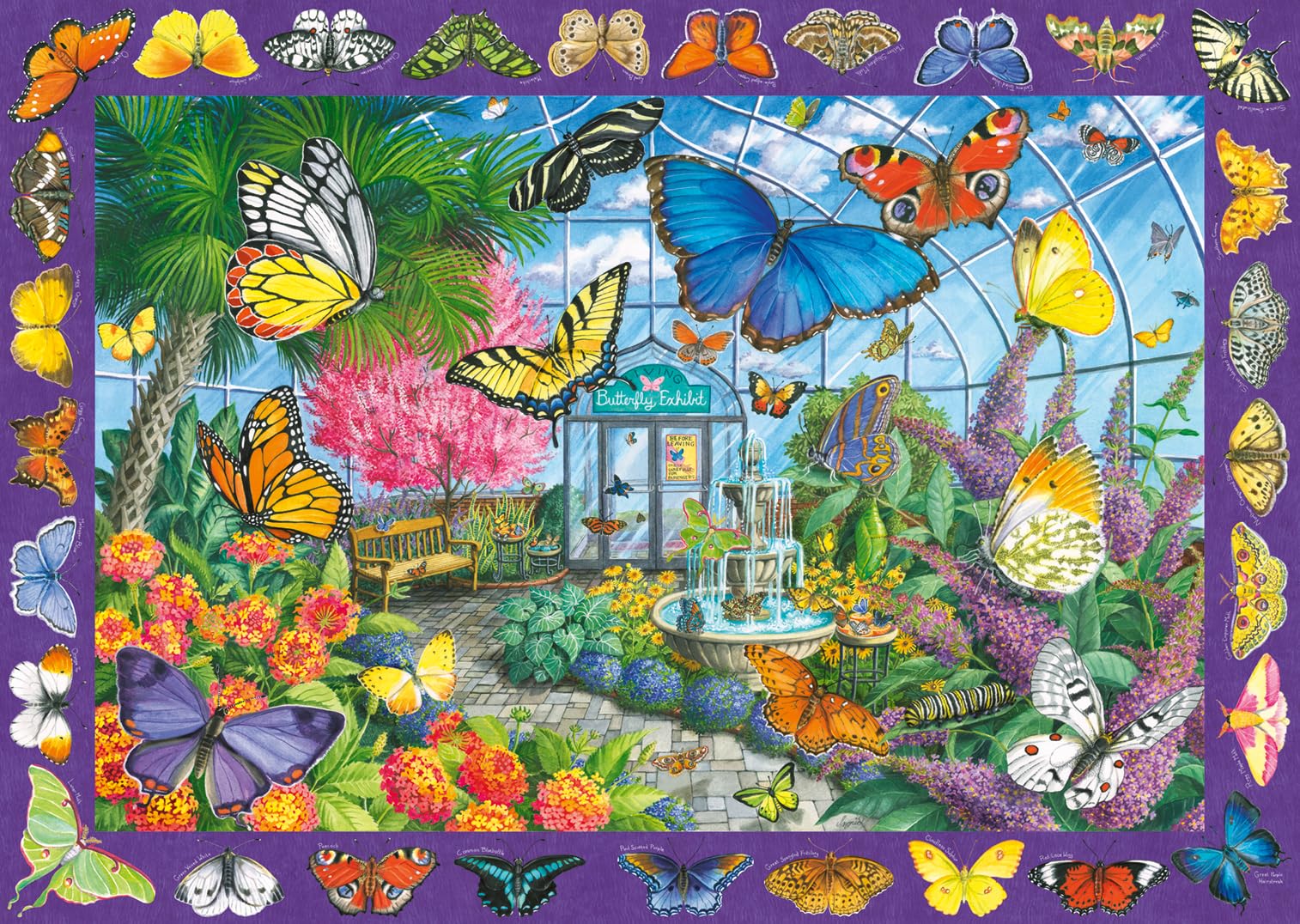 Butterfly Place, 500pc Large Format