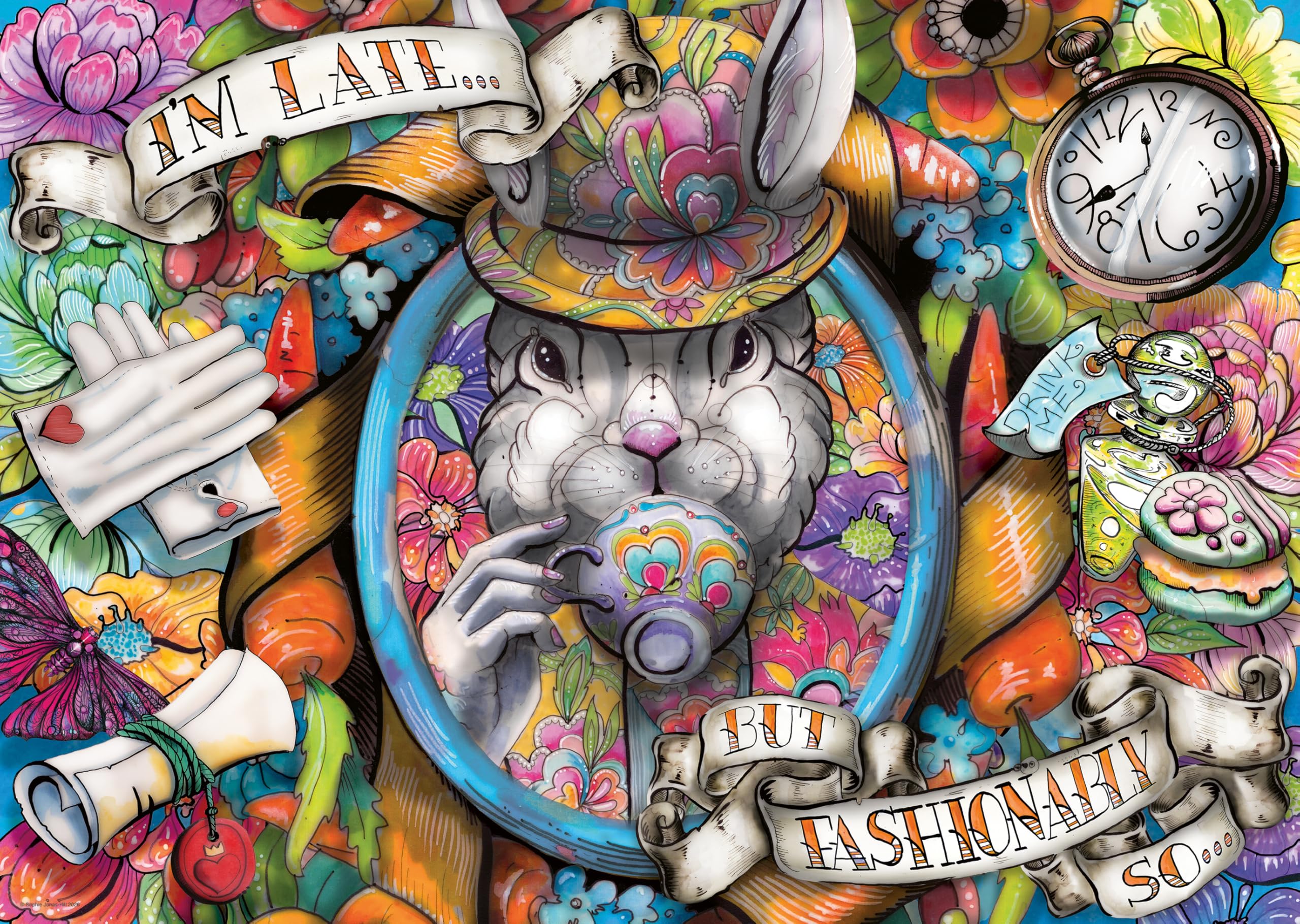 Fashionably Late, 1000pc