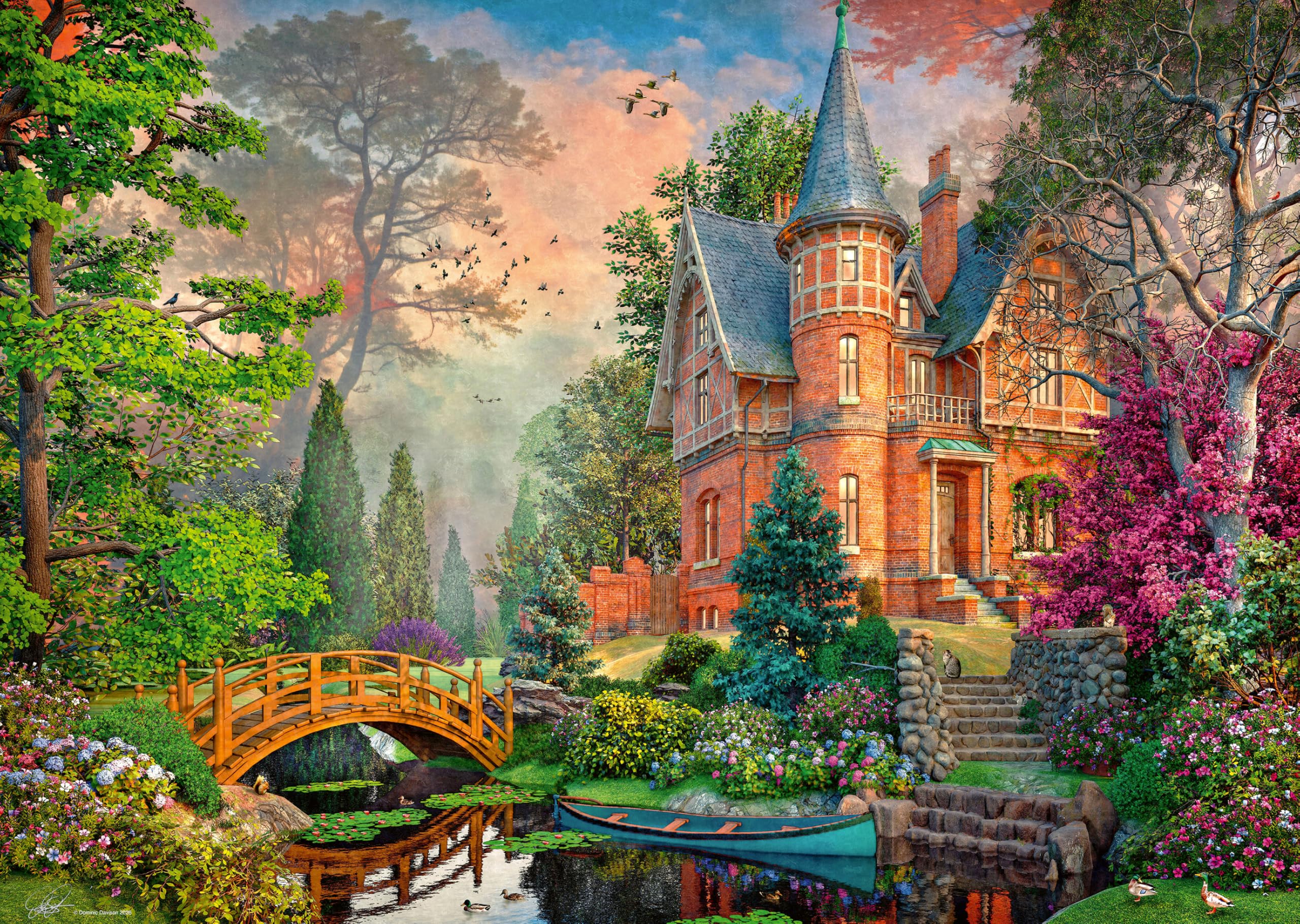 Terracotta Mansion, 1000pc